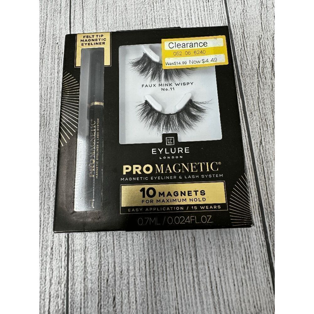 Eylure ProMagnetic Lashes in Faux Mink Wispy; New